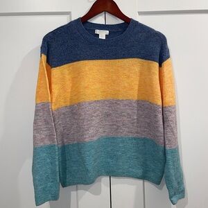 NWT Women’s Color-block Sweater from H&M Size Small